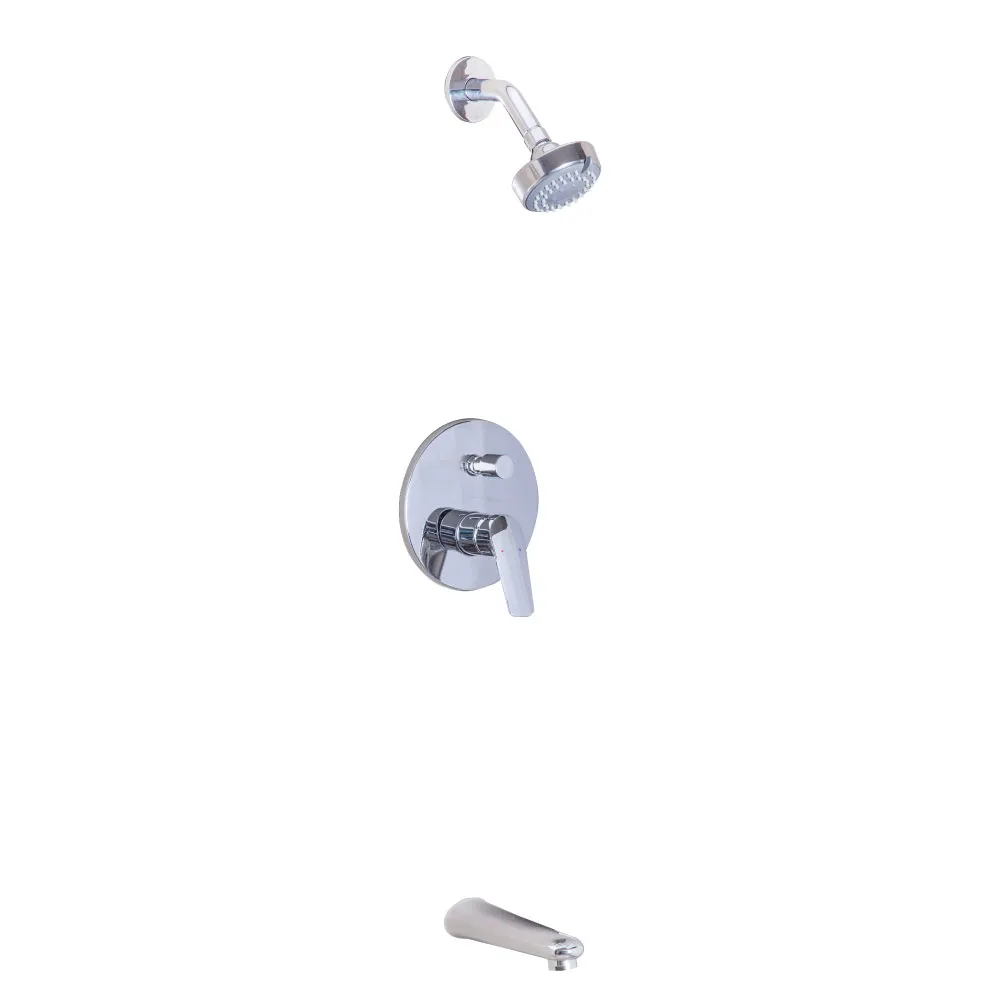 LL3004C Concealed shower Mixer Chrome Finished