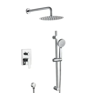 LL9012C Concealed shower Mixer Black Finished