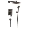 LL9012K Concealed shower Mixer Black Finished