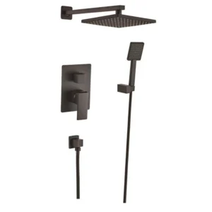 LL9012K Concealed shower Mixer Black Finished