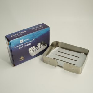 Stainless Steel Soap Dish – Durable Bathroom Holder